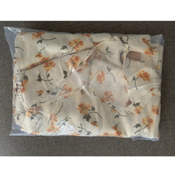 NIB Reformation Horizon Dress in Limonada, size 0 - Picture 6 of 7